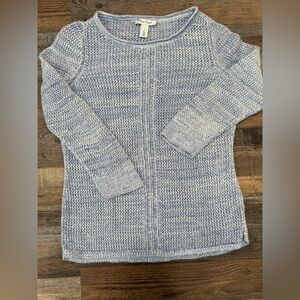 White House Black Market Women’s Light Blue Knit Sweater